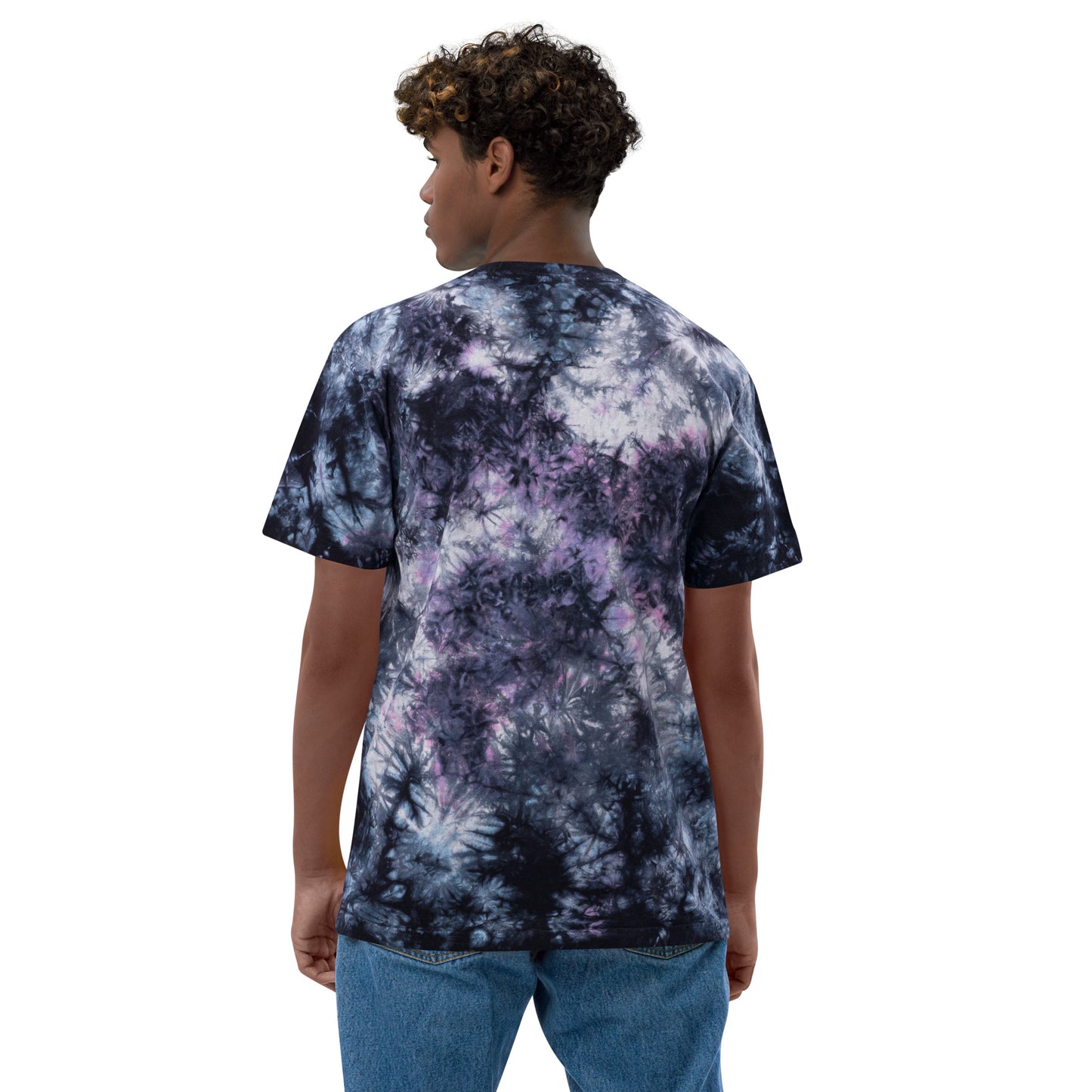 snowey Oversized tie-dye t-shirt