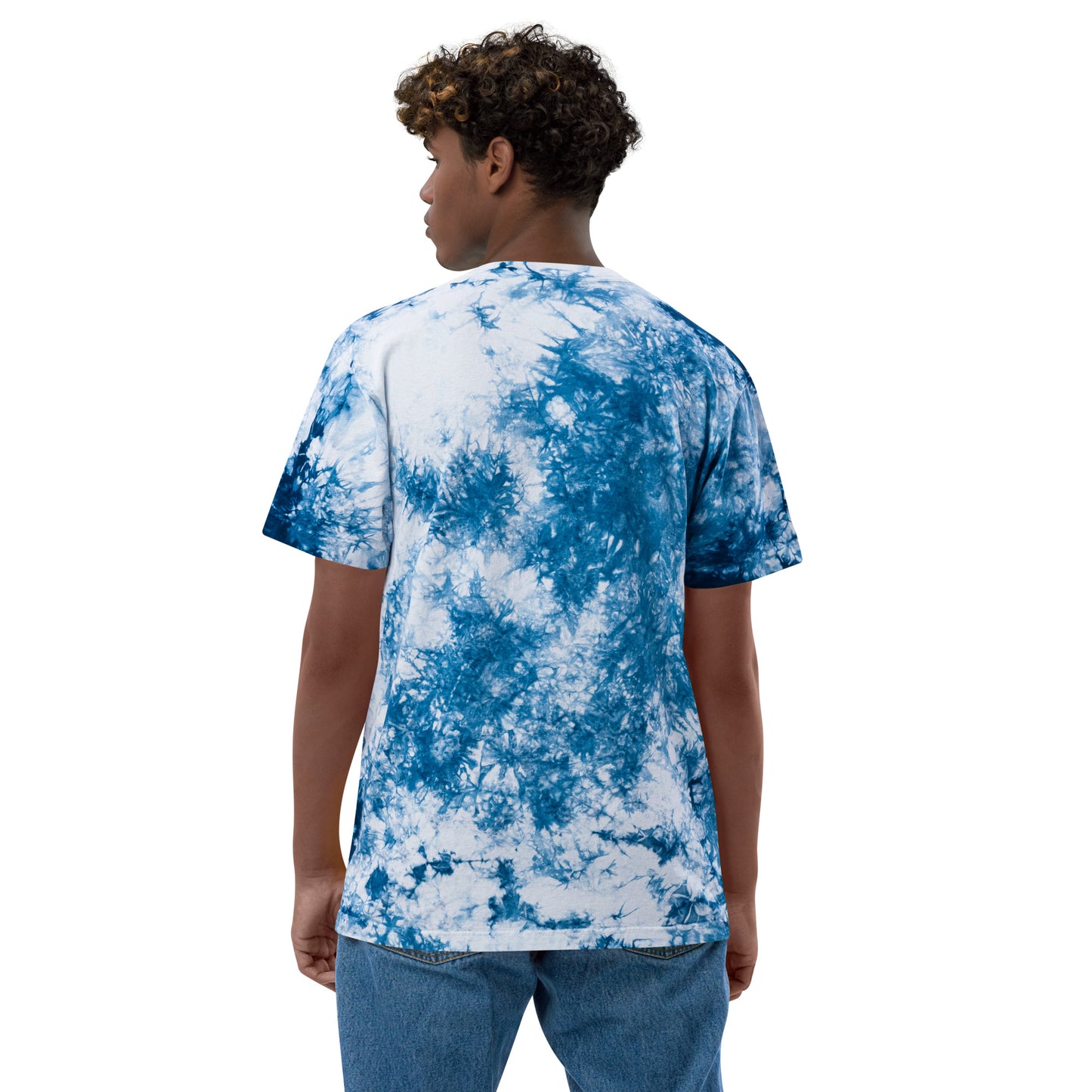 snowey Oversized tie-dye t-shirt